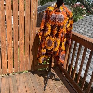 Sunflower Top with a belt